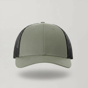 Custom Richardson 115 hat with laser engraved logo patch