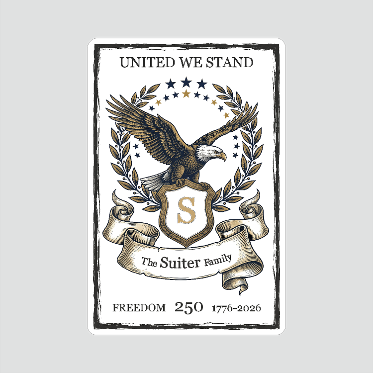 America 250 Series - Eagle in Flight United We Stand