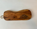 Acacia wood cutting board with laser engraving - personalized kitchen gifts and custom corporate presents