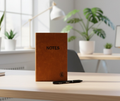 Custom laser engraved journal with lined pages