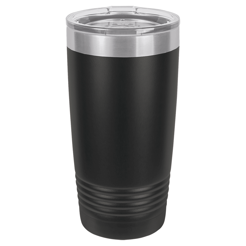Custom engraved 20oz polar tumbler - insulated stainless steel drinkware perfect for corporate branding and employee gifts
