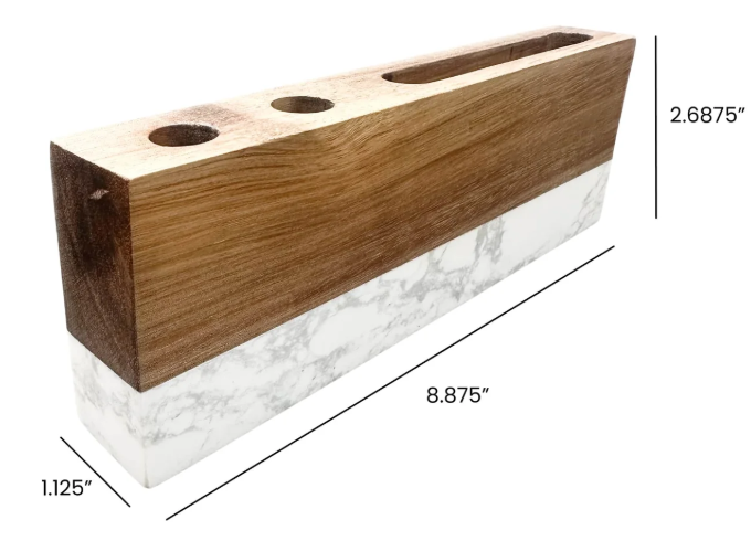Custom engraved desk nameplate - professional office accessory for corporate gifts and promotions - Quad Cities