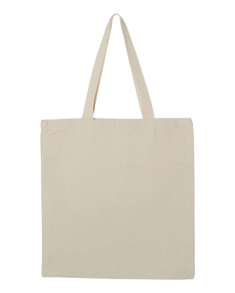 Natural canvas tote bag perfect for weddings and corporate events - custom engraving available - Quad Cities