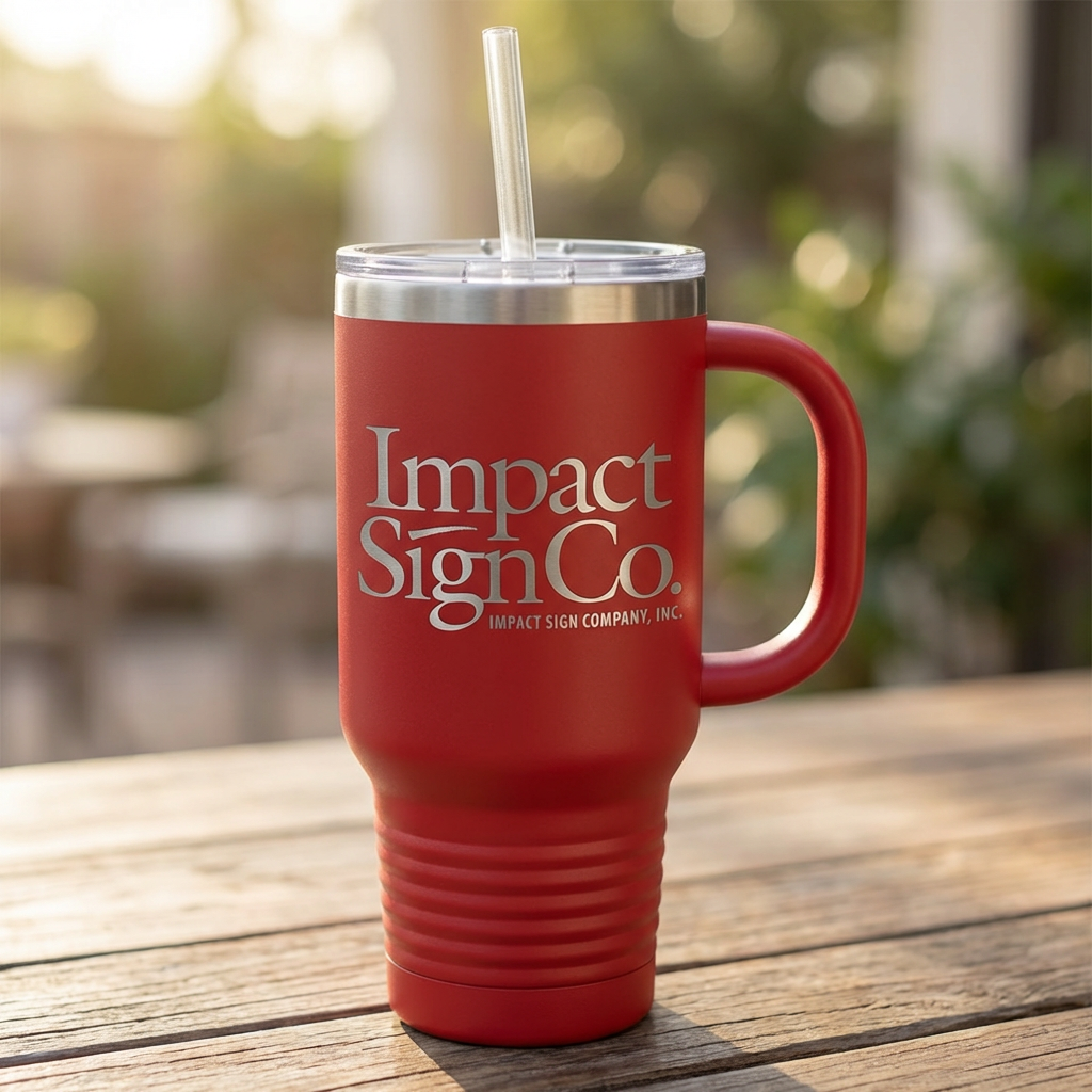 Polar Camel Travel Mug - 32oz Black